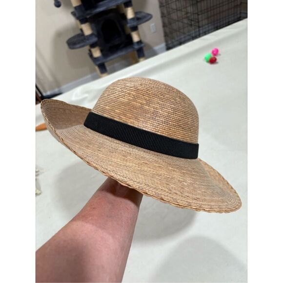 Womens Tula Straw Hat, Handmade, Garden Hat, Beach Hat - Picture 3 of 6